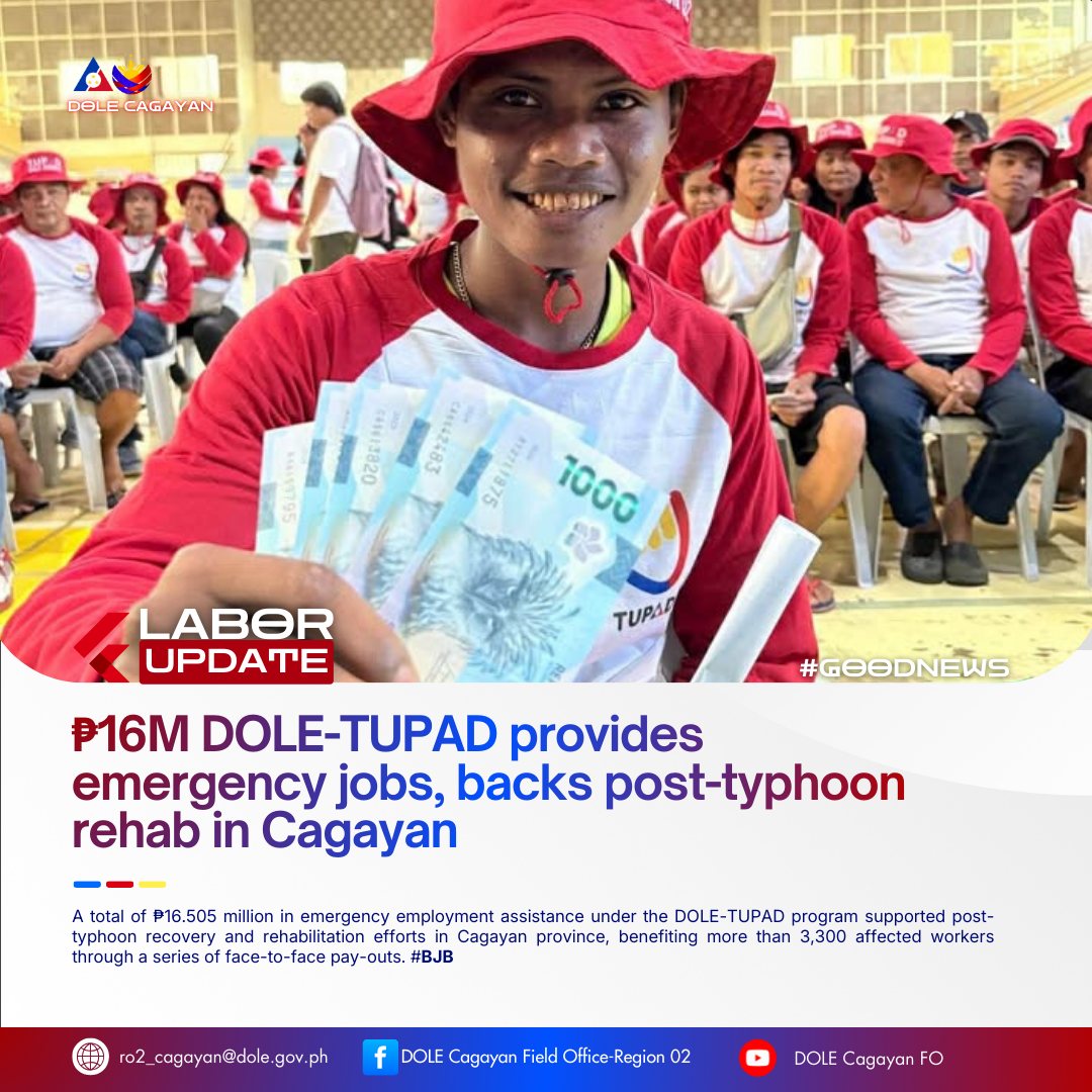 CAGAYAN — The Department of Labor and Employment (DOLE)